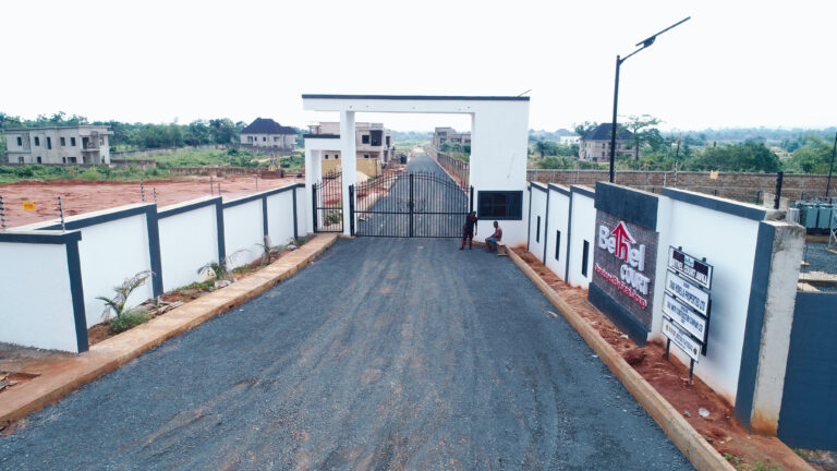 Completed Road Construction at Bethel Court